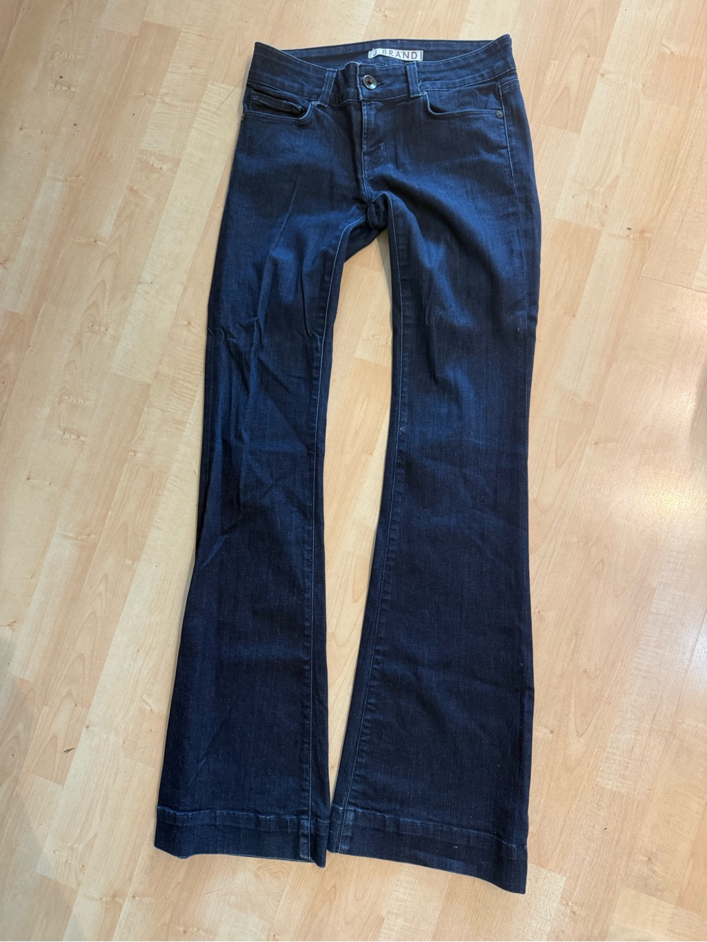 J Brand Dark Indigo Flare Jeans